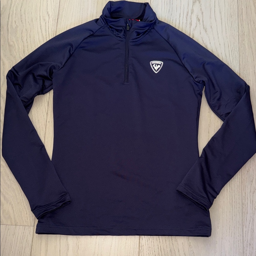 Rossignol Dark Blue Half-Zip Top